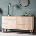 Florence 6 Drawer Chest Oak