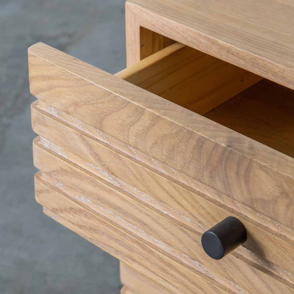 Sapporo 6 Drawer Chest Oak