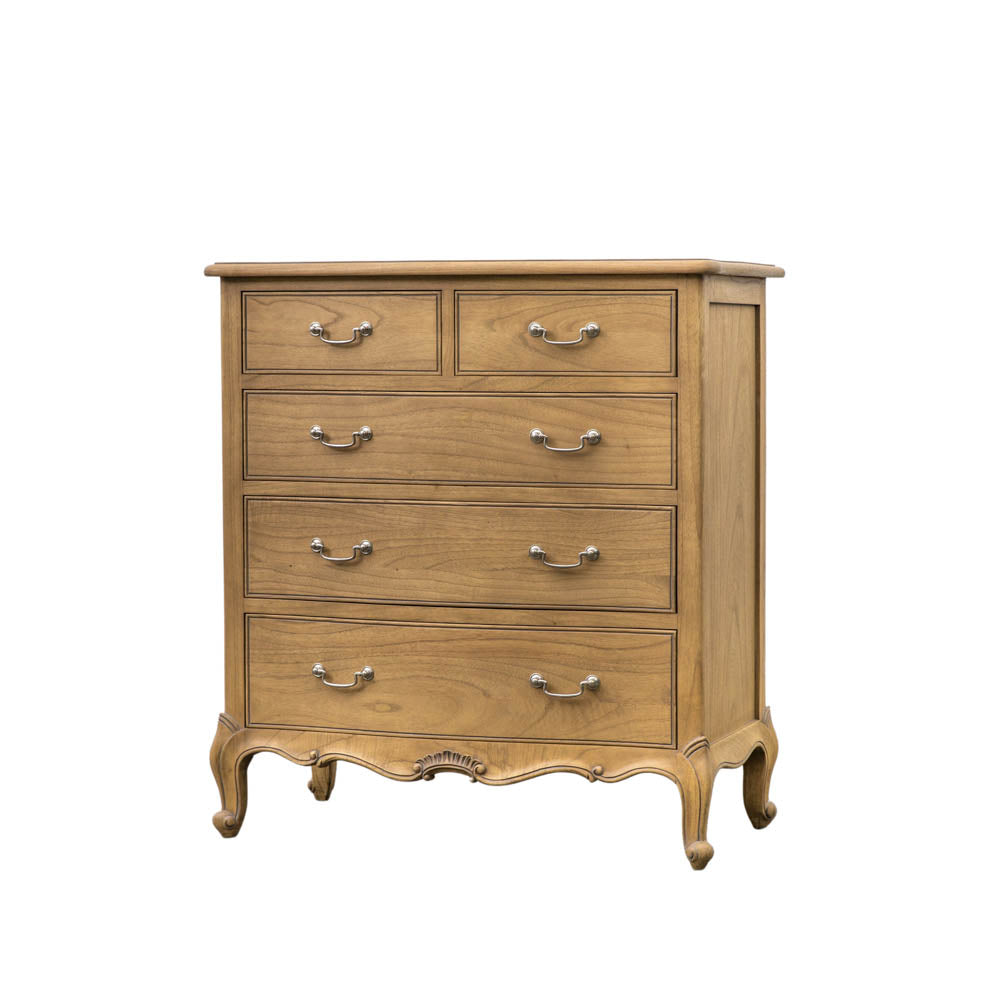 Ghent 5 Drawer Chest Weathered
