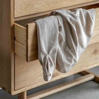 Hamburg 5 Drawer Chest Natural