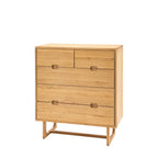 Hamburg 5 Drawer Chest Natural