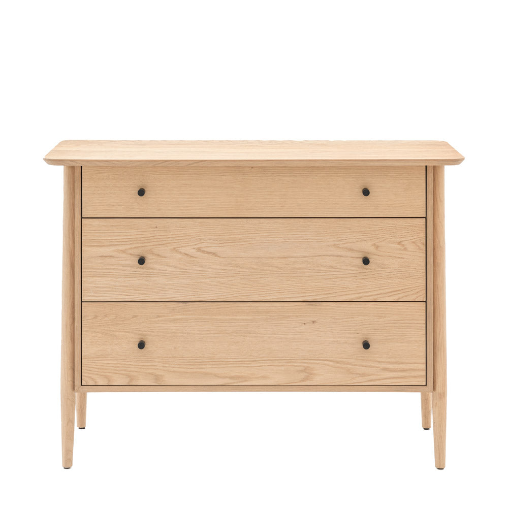 Bremen 3 Drawer Chest Natural