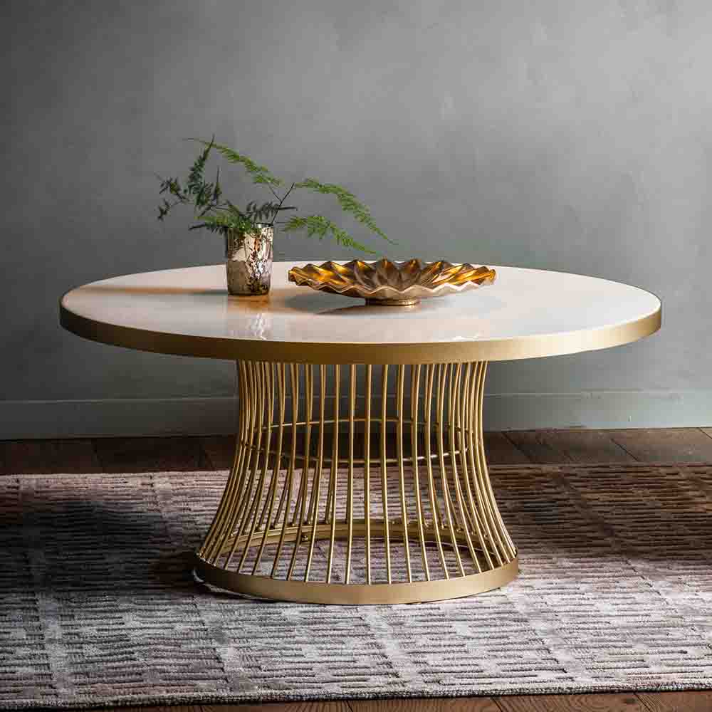 Columbia Coffee Table Champagne