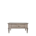 Reims Square 2 Drawer Coffee Table Natural