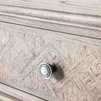 Reims Square 2 Drawer Coffee Table Natural