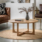 Hamburg Round Coffee Table Natural