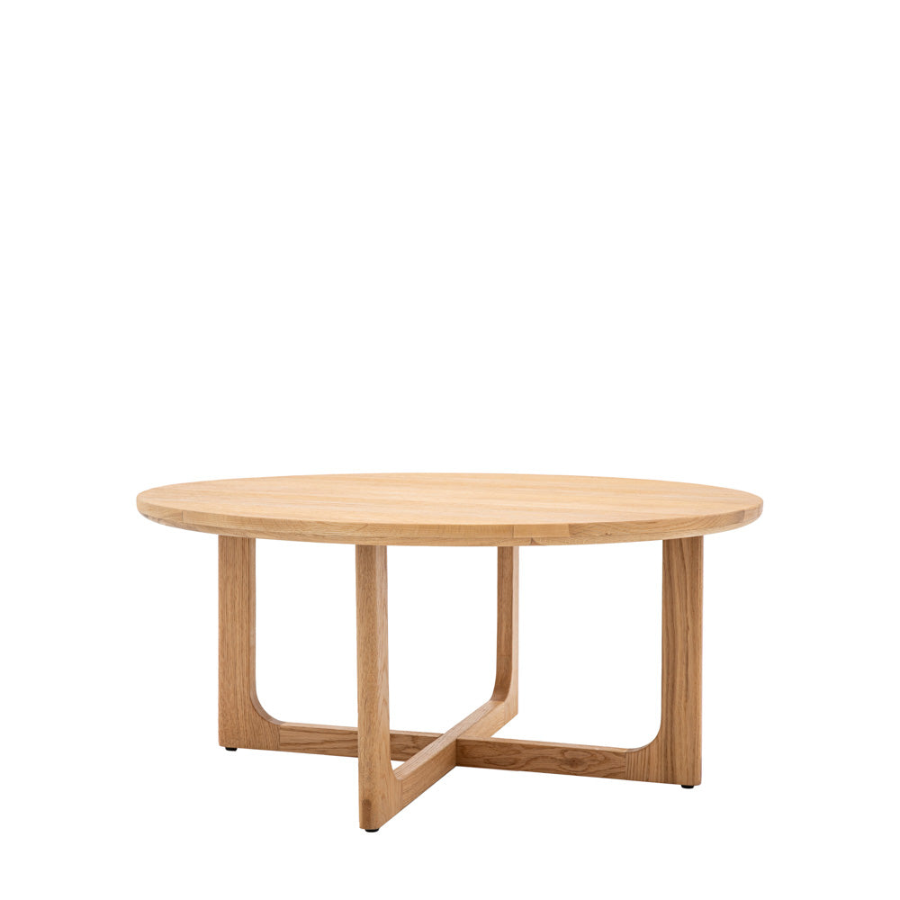 Hamburg Round Coffee Table Natural