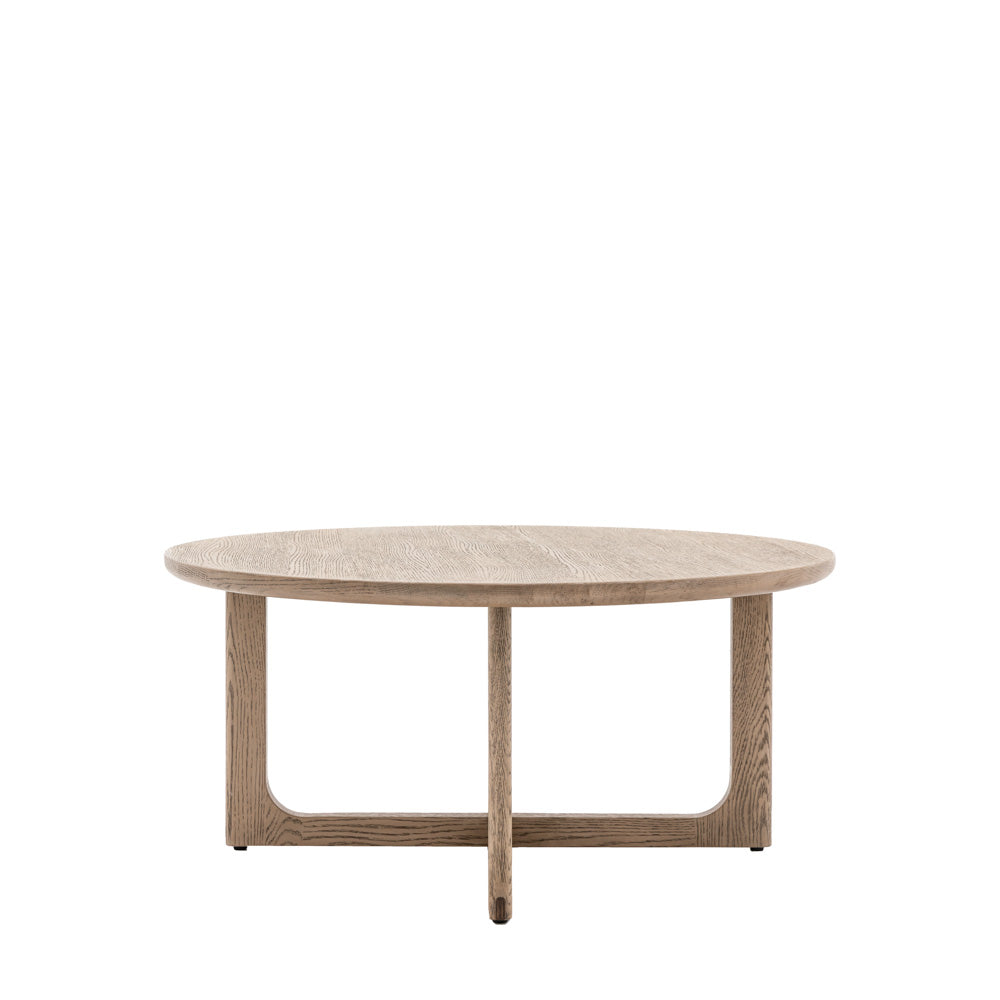Hamburg Round Coffee Table Smoked