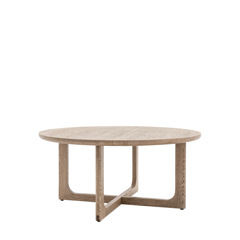 Hamburg Round Coffee Table Smoked