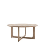 Hamburg Round Coffee Table Smoked
