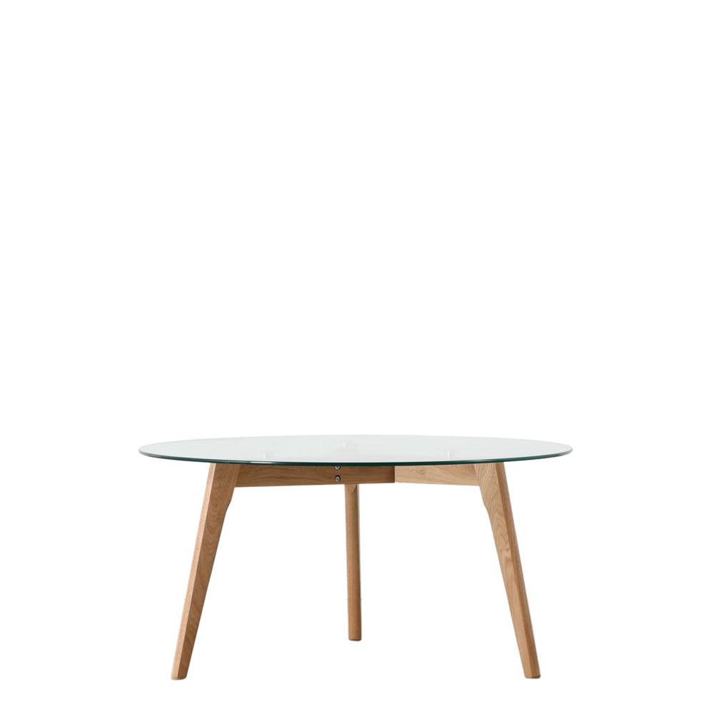 Kyoto Round Coffee Table Oak