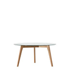 Kyoto Round Coffee Table Oak