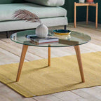Kyoto Round Coffee Table Oak