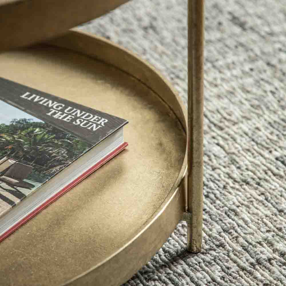 Teruel Coffee Table Gold