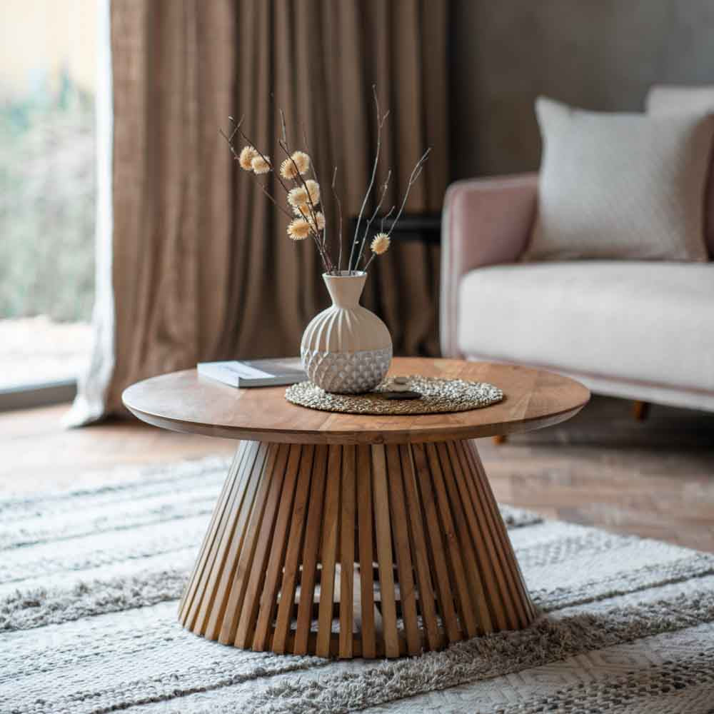 Rochelle Slatted Coffee Table