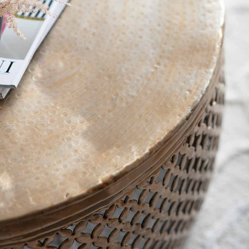 Rabat Coffee Table Light Gold
