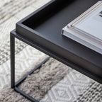 Montgomery Tray Coffee Table Black
