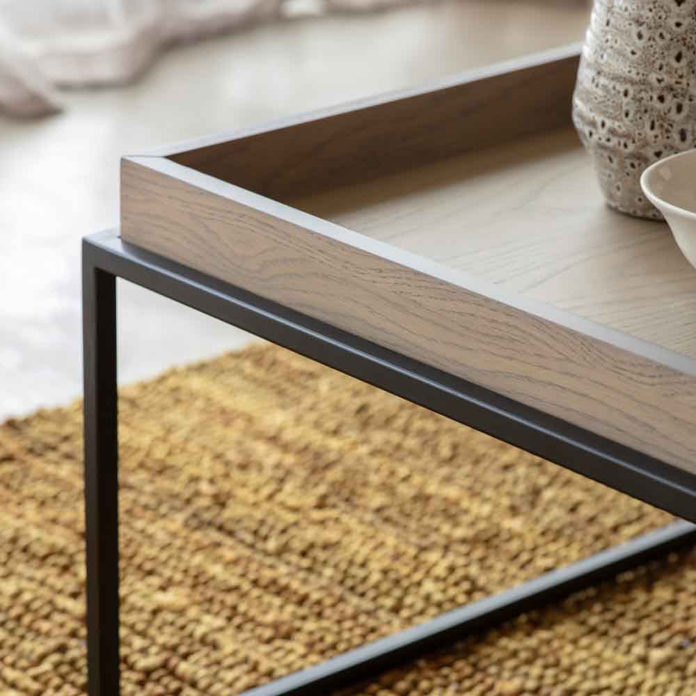 Montgomery Tray Coffee Table Grey