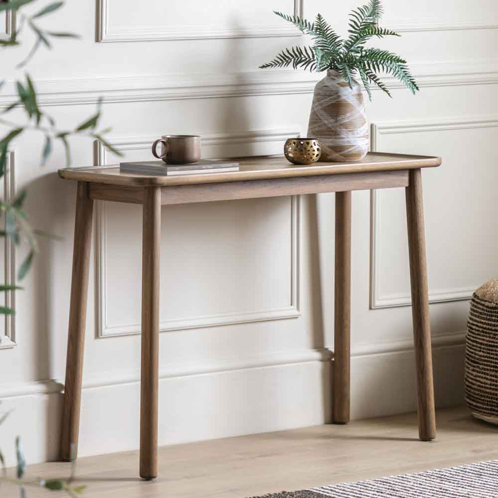 Clapton Console Table Grey Oak
