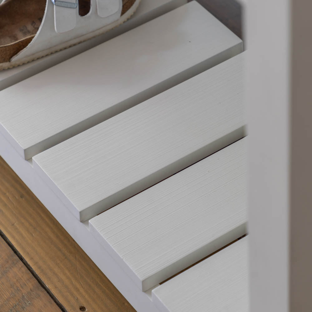 Oxford 2 Drawer Console Table White