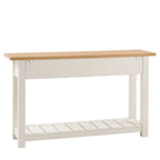 Oxford 2 Drawer Console Table White