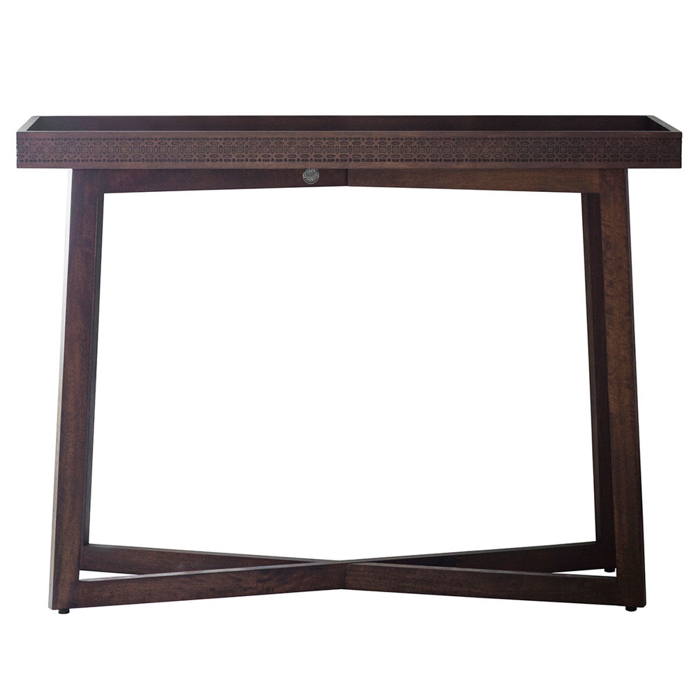 Aswan Retreat Console Table Brown Mango