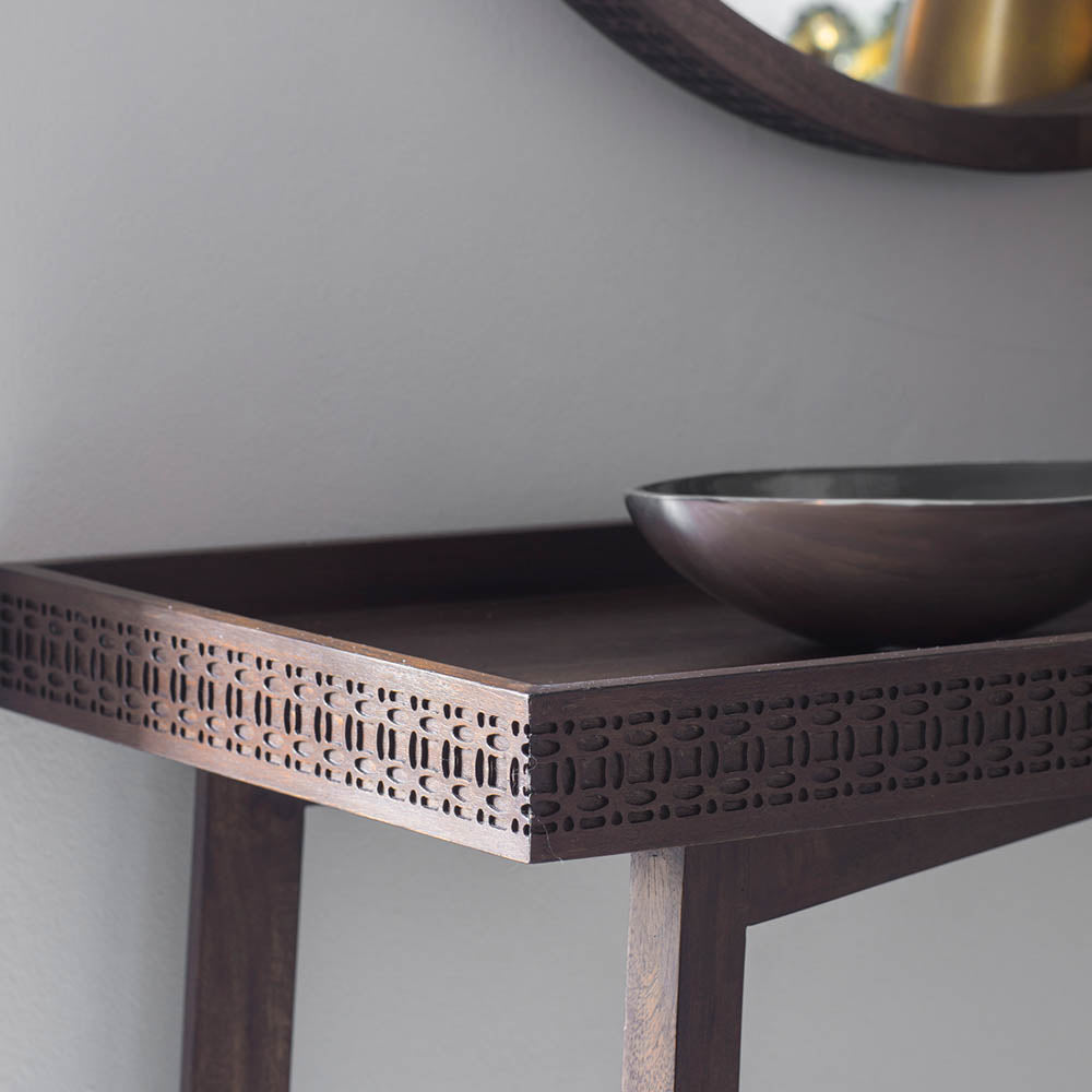 Aswan Retreat Console Table Brown Mango