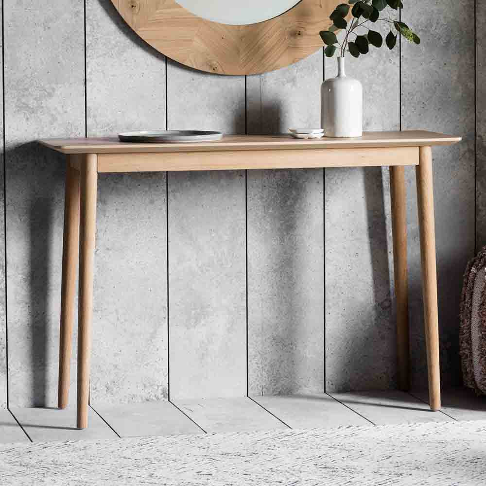 Florence Console Table Oak