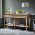 Reims 2 Drawer Console Table Natural