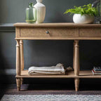 Reims 2 Drawer Console Table Natural