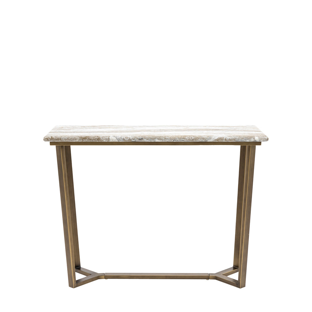 Guarda Console Table Green Marble
