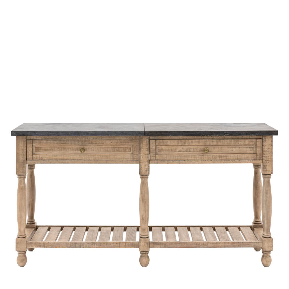 Alberta 2 Drawer Console