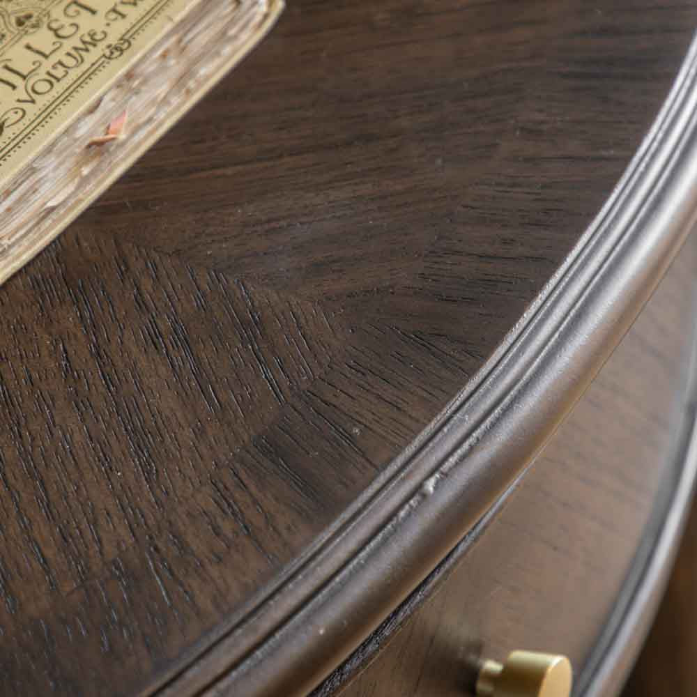 Amarante Demi Lune Table