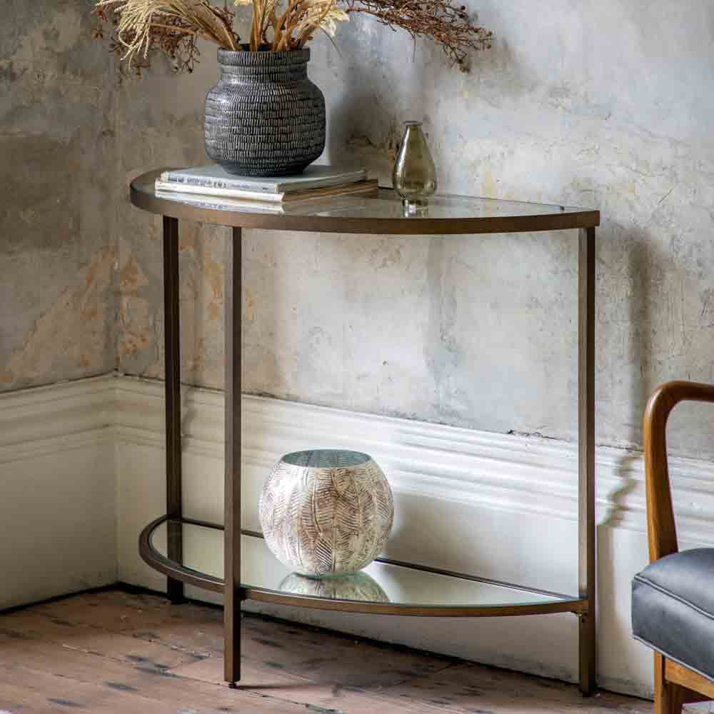Dijon Console Table Bronze