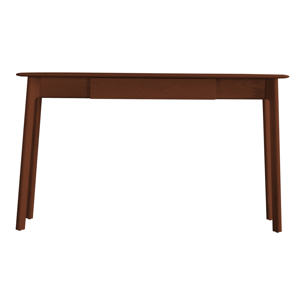 Girona 1 Drawer Desk Walnut