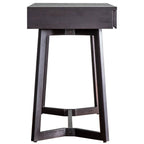 Aswan Boutique 2 Drawer Desk Black Mango