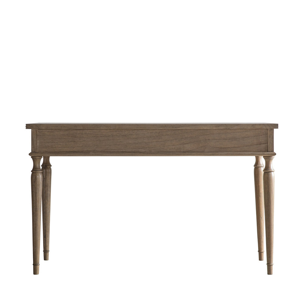 Reims 2 Drawer Desk Natural