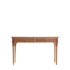 Sassari 2 Drawer Desk Walnut