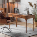 Sassari 2 Drawer Desk Walnut
