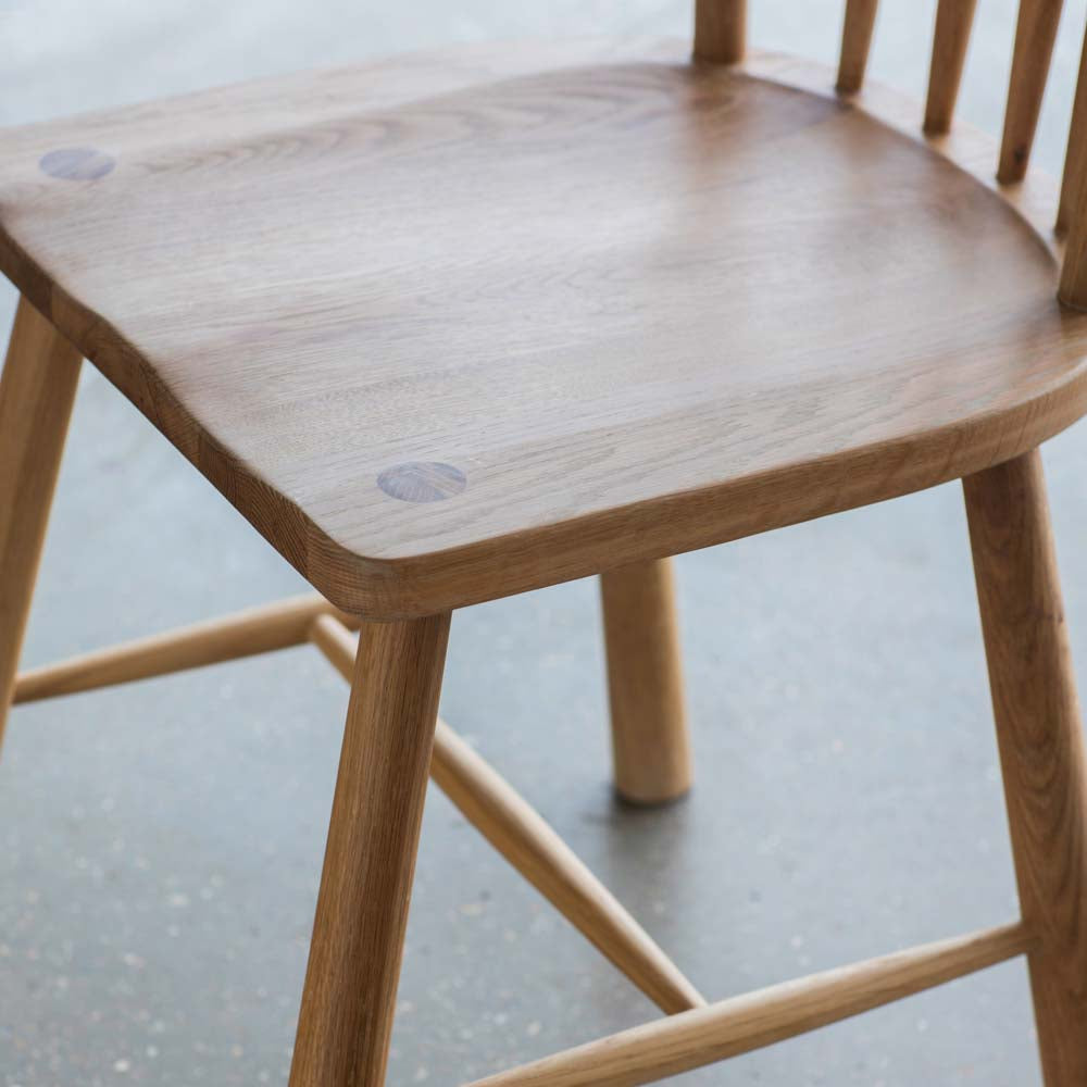 Harbin Dining Chair Oak (2 Pack)