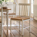 Oxford Dining Chair White (2 Pack)