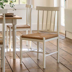 Oxford Dining Chair White (2 Pack)