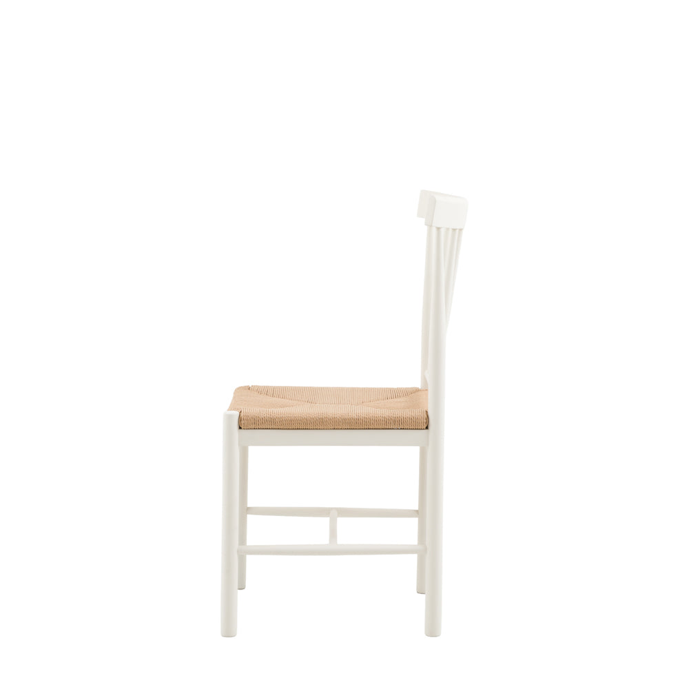 Oxford Dining Chair White (2 Pack)