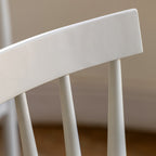 Oxford Upholstered Dining Chair White (2 Pack)
