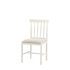 Oxford Upholstered Dining Chair White (2 Pack)