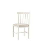 Oxford Upholstered Dining Chair White (2 Pack)