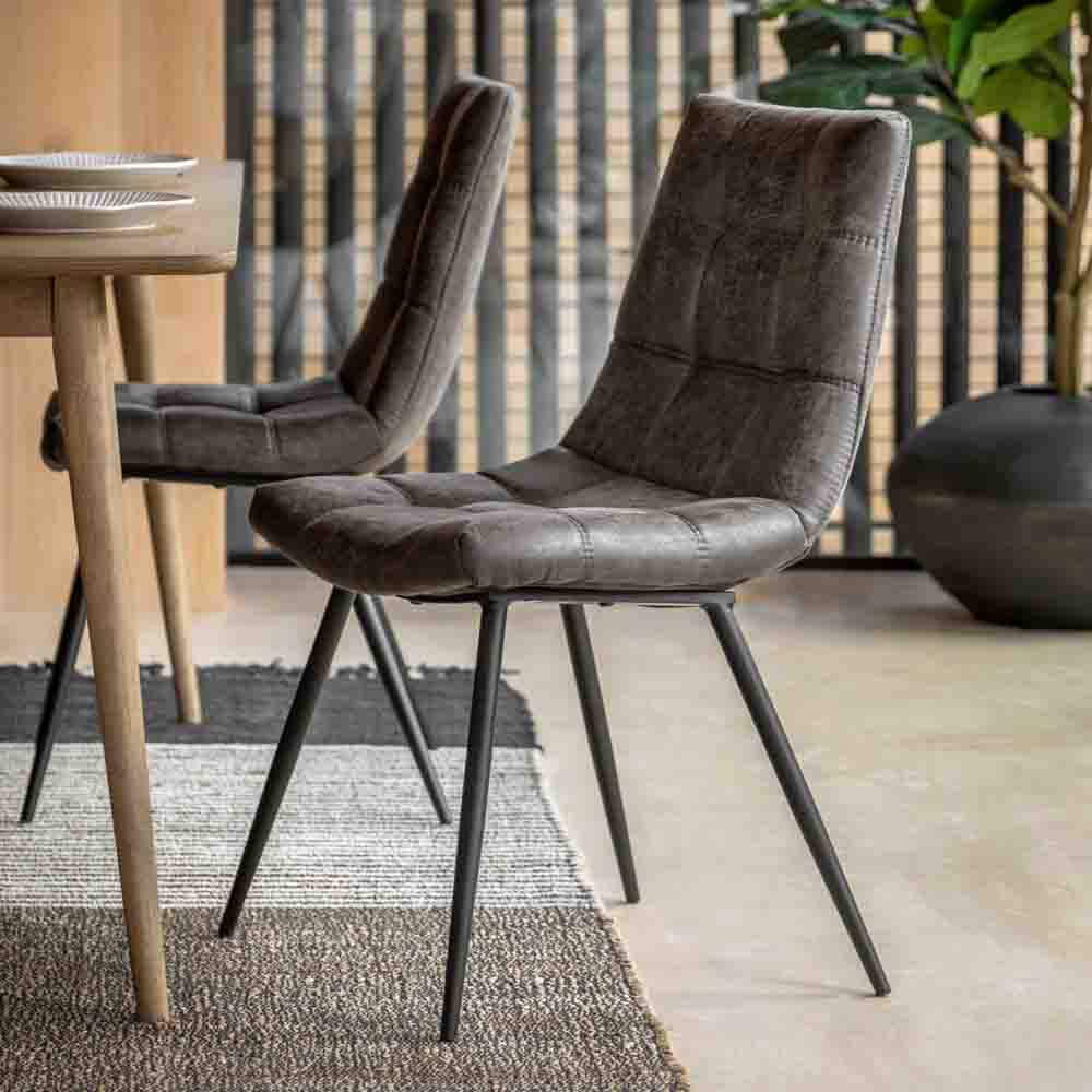 Mostar Grey Chair (2 Pack)