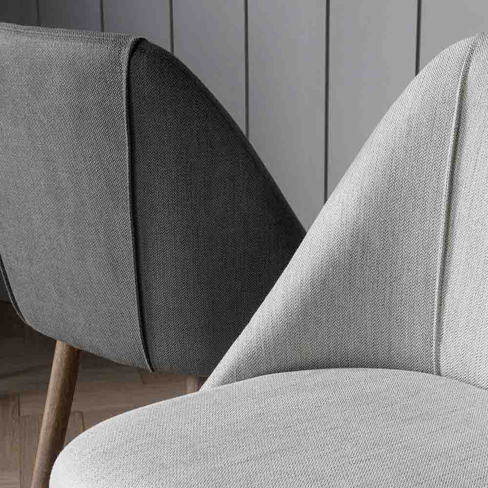 Lecce Dining Chair Slate Grey (2 Pack)