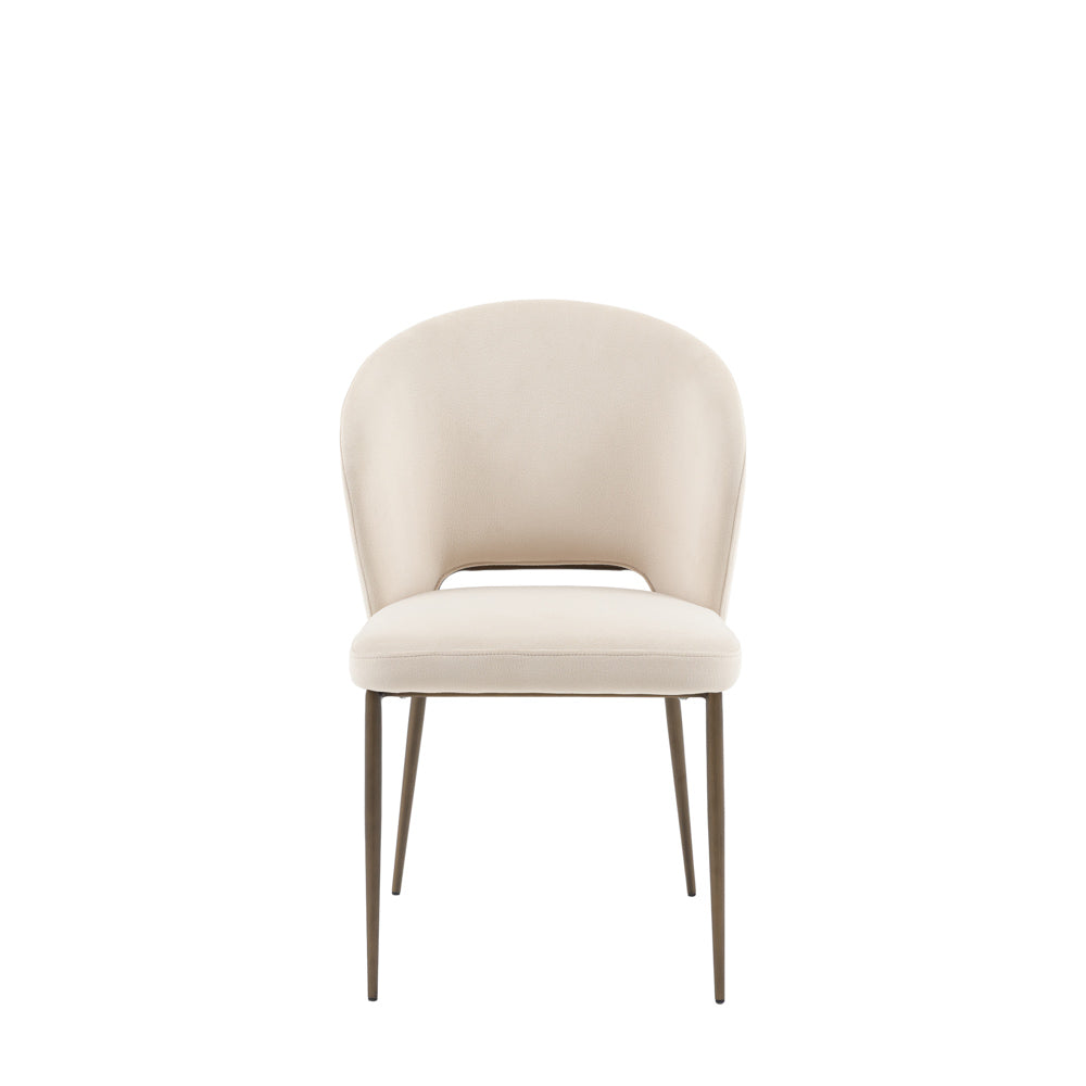 Pirillo Dining Chair Vanilla (2 Pack)