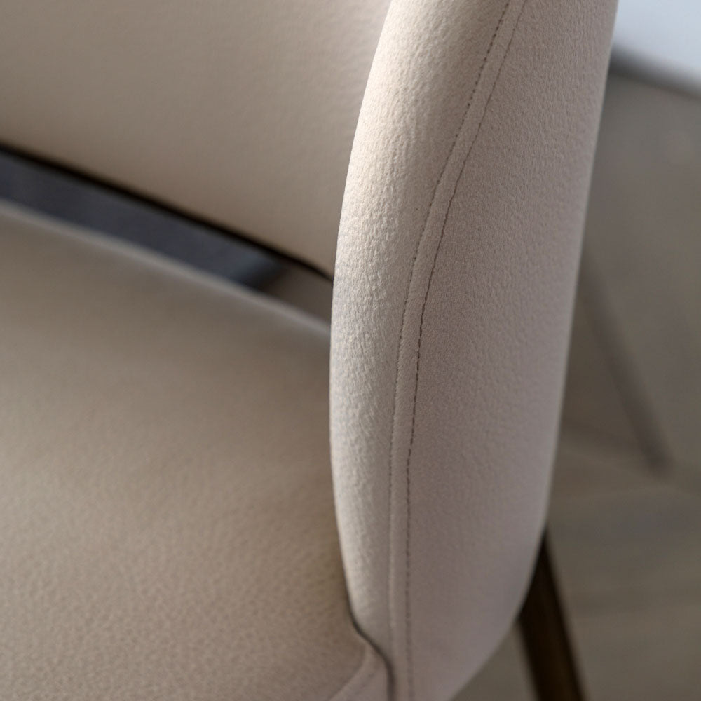 Pirillo Dining Chair Vanilla (2 Pack)